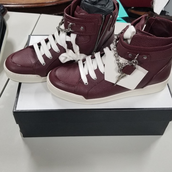 Dsquared Strait Jacket Sneakers in Oxblood red - Picture 3 of 8